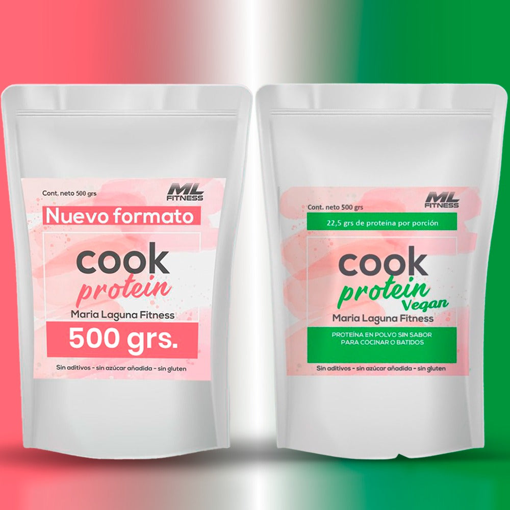 Pack Cook Protein Vegana + Cook Protein
