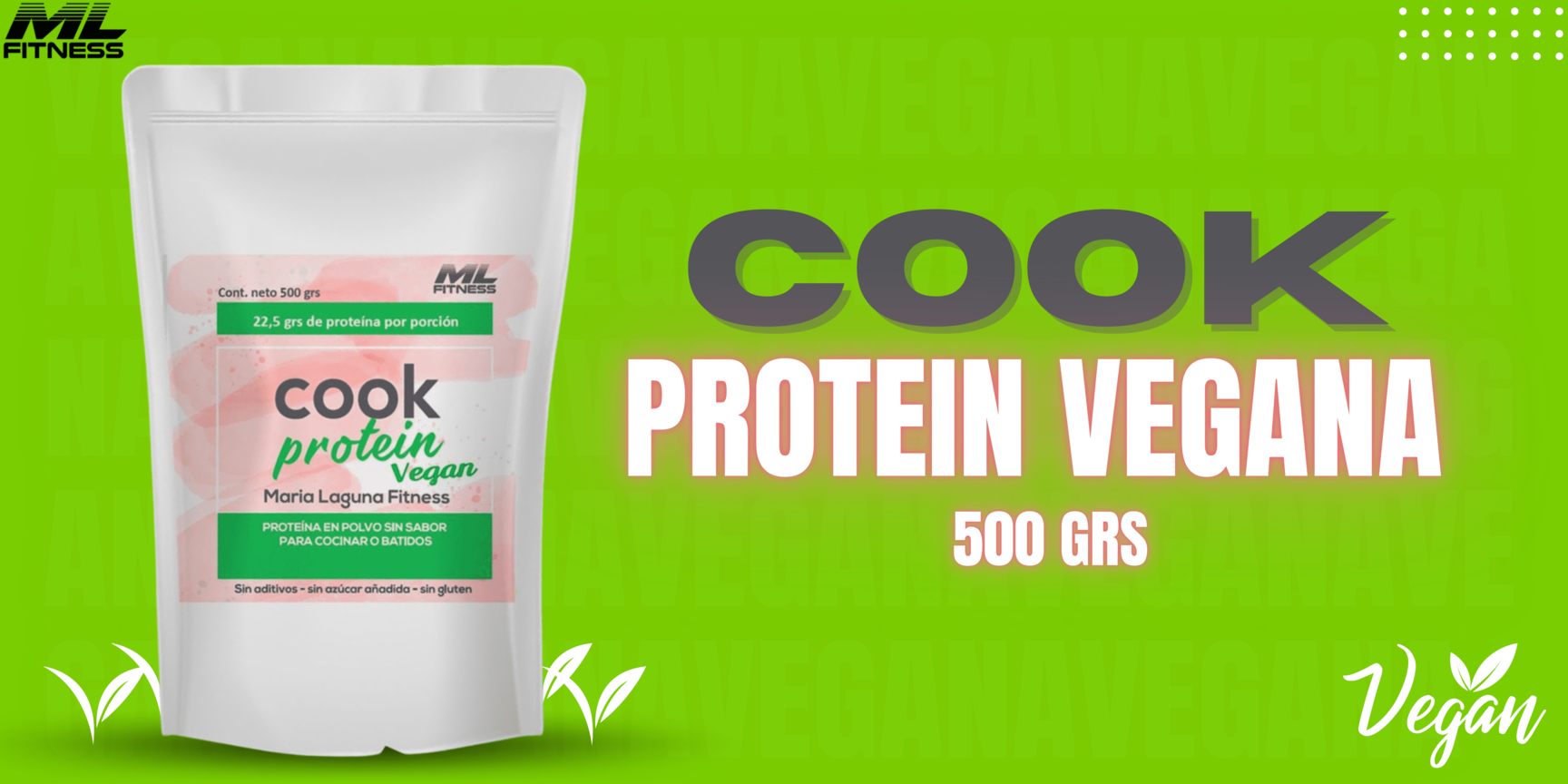 Lo bueno de nuestra Cook Protein Vegana
