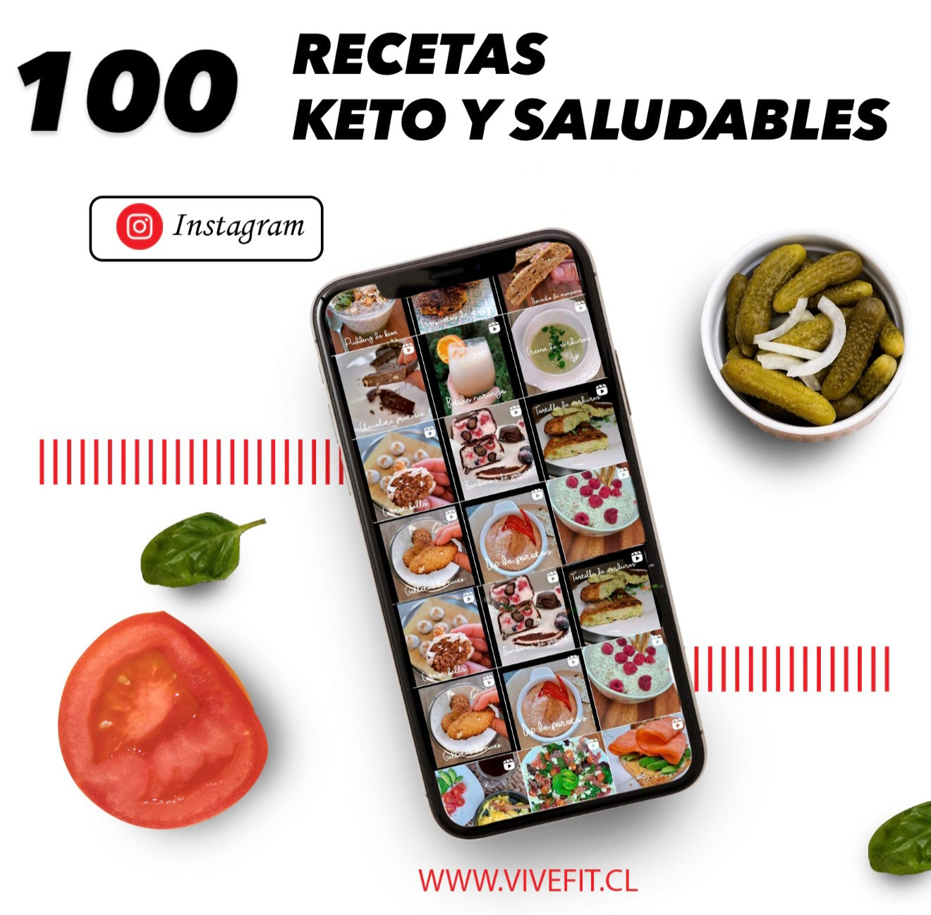 Recetario KETO instagram