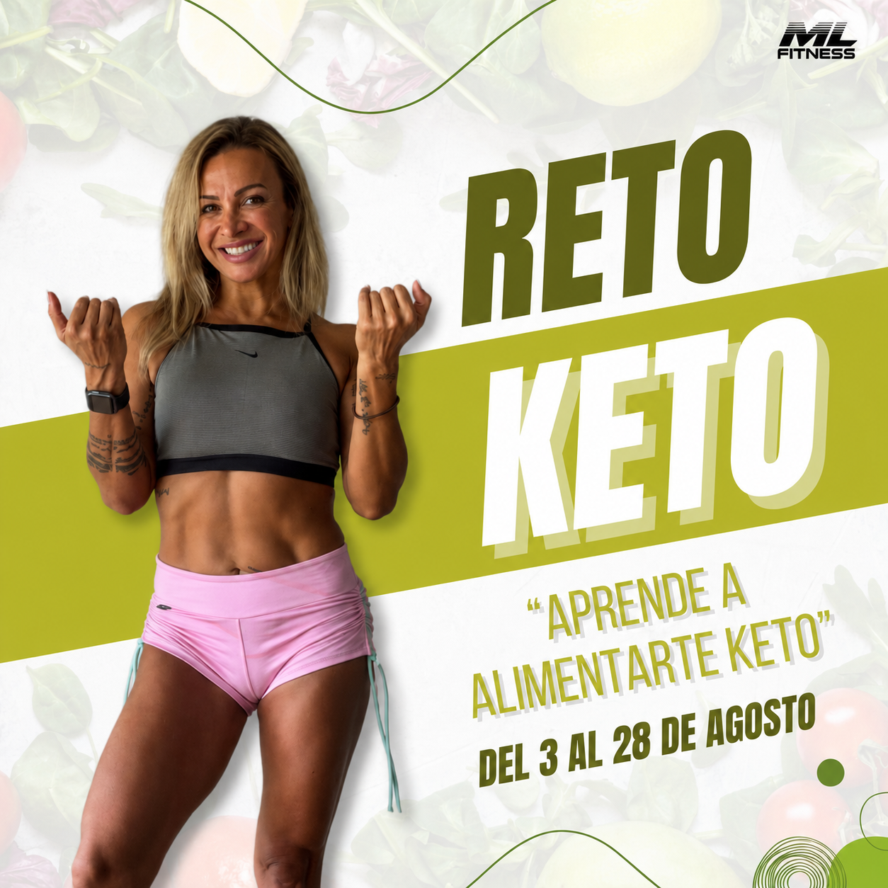 Reto Keto + Déficit calórico - AGOSTO 2026