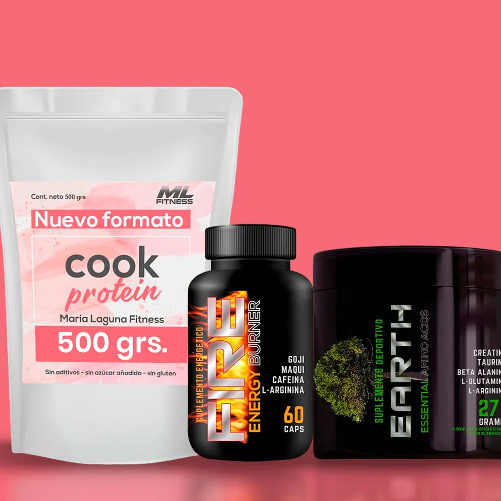 Pack Cook Protein 500gr + Earth + Fire
