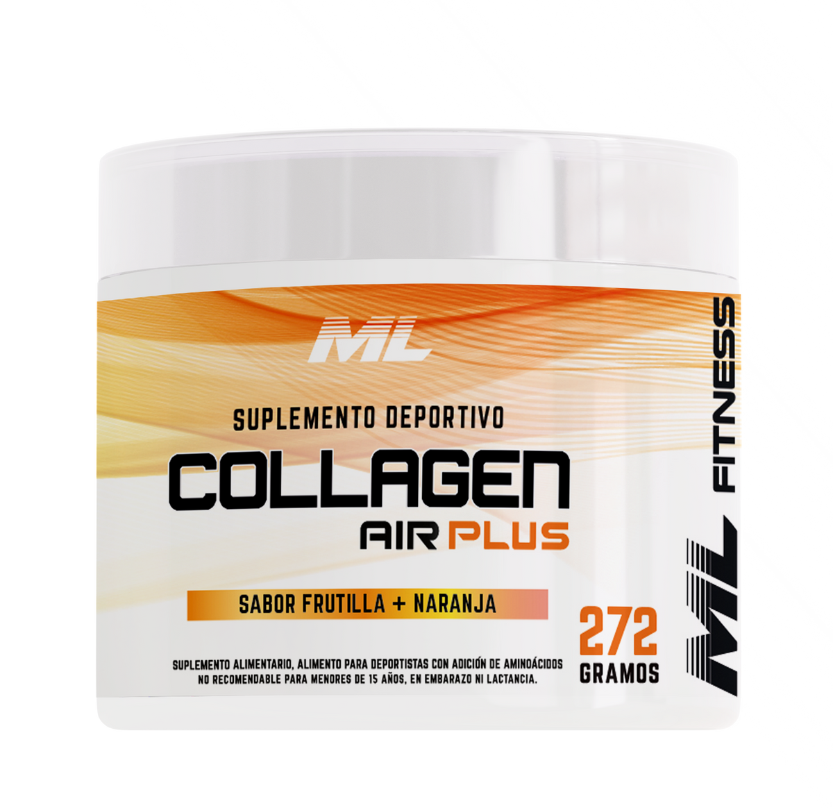 Colágeno Air Plus Frutilla-Naranja